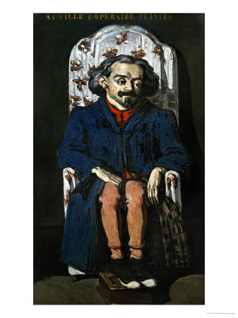 Paul Cézanne Portrait of the Painter Achille Empereur circa 1869