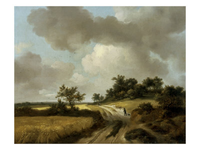 Thomas Gainsborough Landscape with Figures on a Path c.1746-48