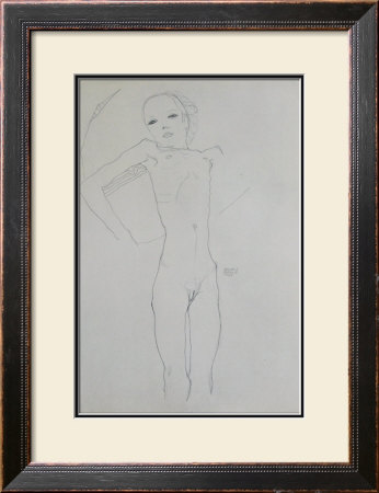 Egon Schiele Nude Girl 1911