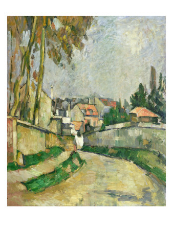 Paul Cézanne Village Road 1879-82