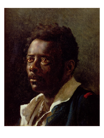 Theodore Gericault Bust Portrait of a Negro