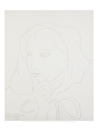 Henri Matisse Potrait de Femme en Capuchon