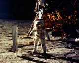 Buzz Aldrin Walks On The Moon Photo