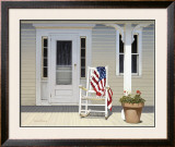 American Porch Framed Art Print