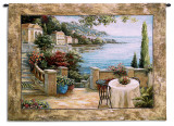 Mediterranean Terrace I Wall Tapestry