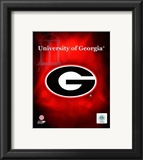 2008 University of Georgia Team Logo Framed Photographic Print