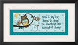Counting Owls Framed Art Print